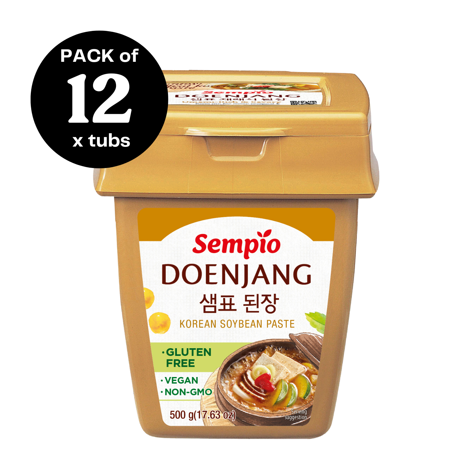 Doenjang x 12 tubs (460g) – shopsempio.com - premium pantry goods